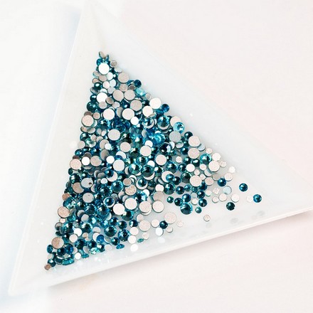 

Набор Puf Стразы стеклянные Aquamarine, 400 шт., 2 шт., Голубой