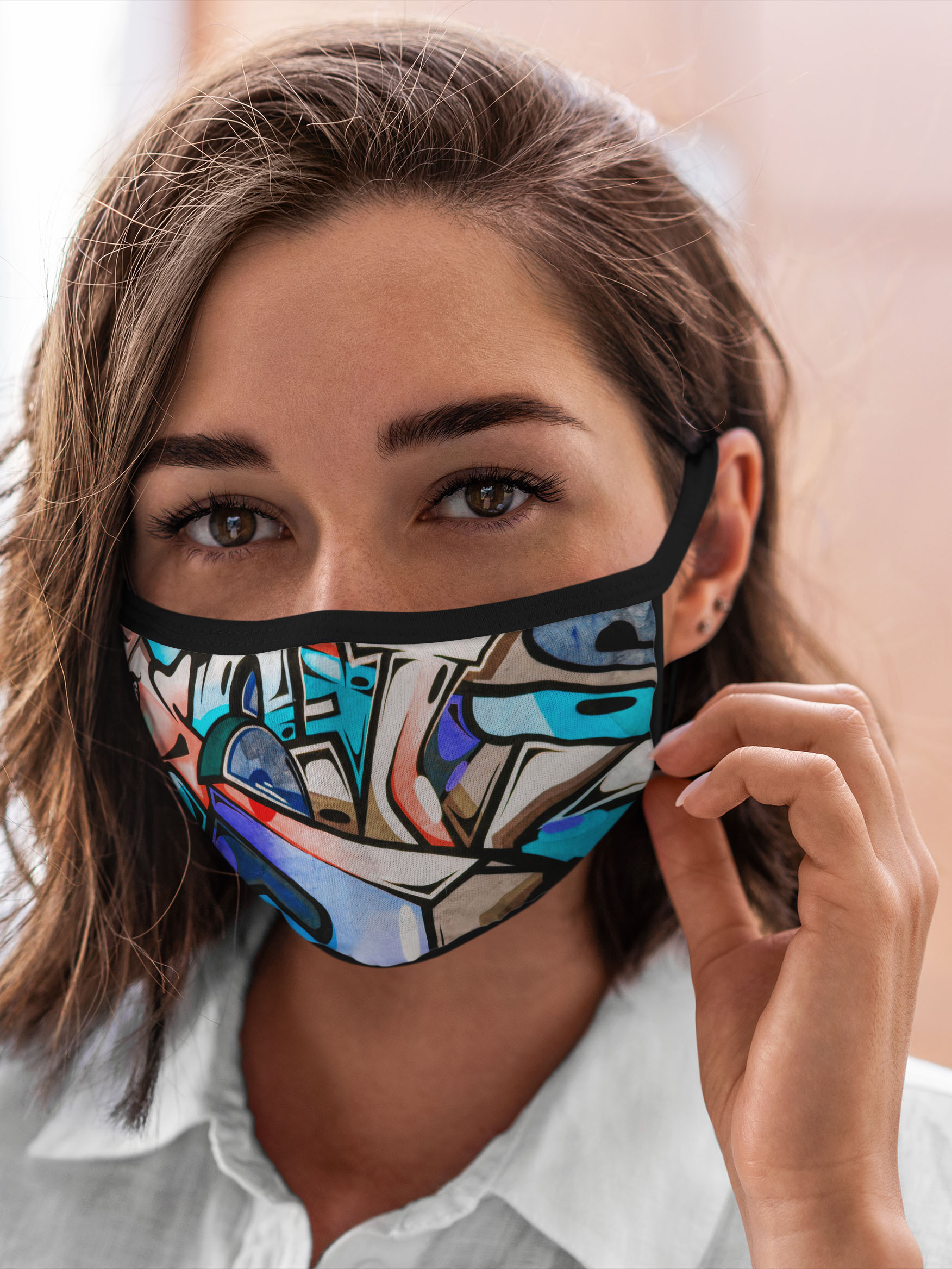 

Многоразовая маска унисекс Burnettie Узоры Street Art Graffiti, Разноцветный, Узоры Street Art Graffiti