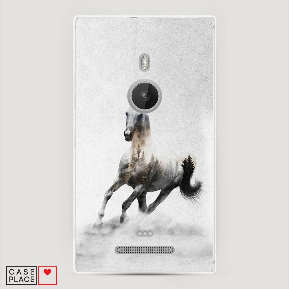 

Чехол Awog "Лошадь лес" для Lumia 925
