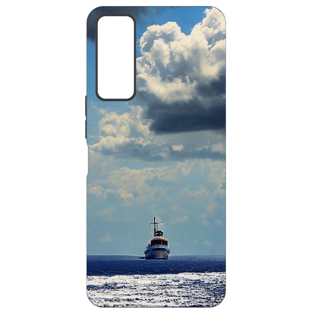 

Чехол-накладка Софт Море для TCL 30, Черный