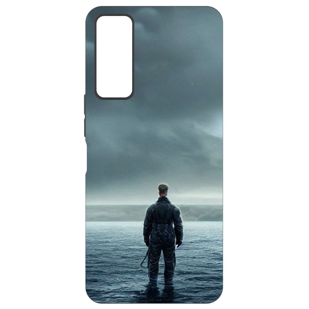 

Чехол-накладка Софт Наблюдатель для TCL 30, Черный