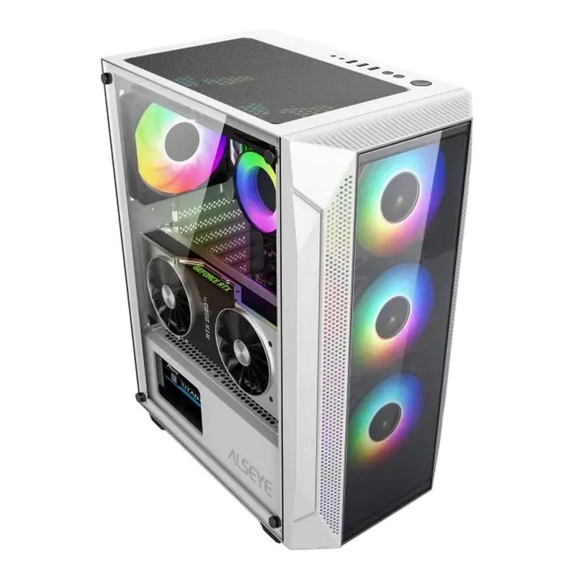 

Корпус компьютерный ALSEYE phantom1.0-W (147987) белый, phantom1.0-W