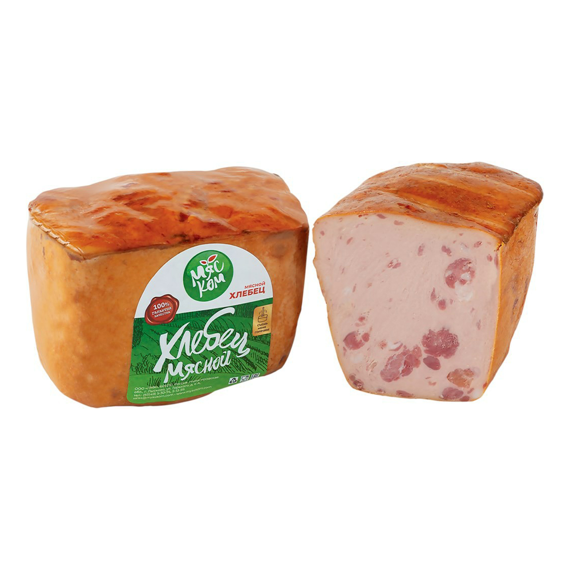 

Мясной хлеб вареный Мяском