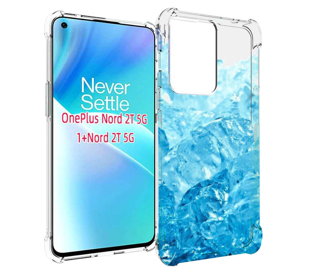 

Чехол MyPads кусочки-льда для OnePlus Nord 2T, Прозрачный, Tocco