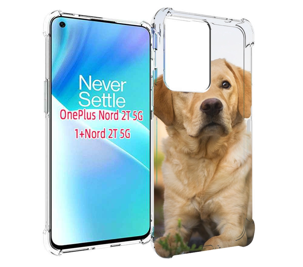 

Чехол MyPads лабрадор ретривер для OnePlus Nord 2T, Прозрачный, Tocco