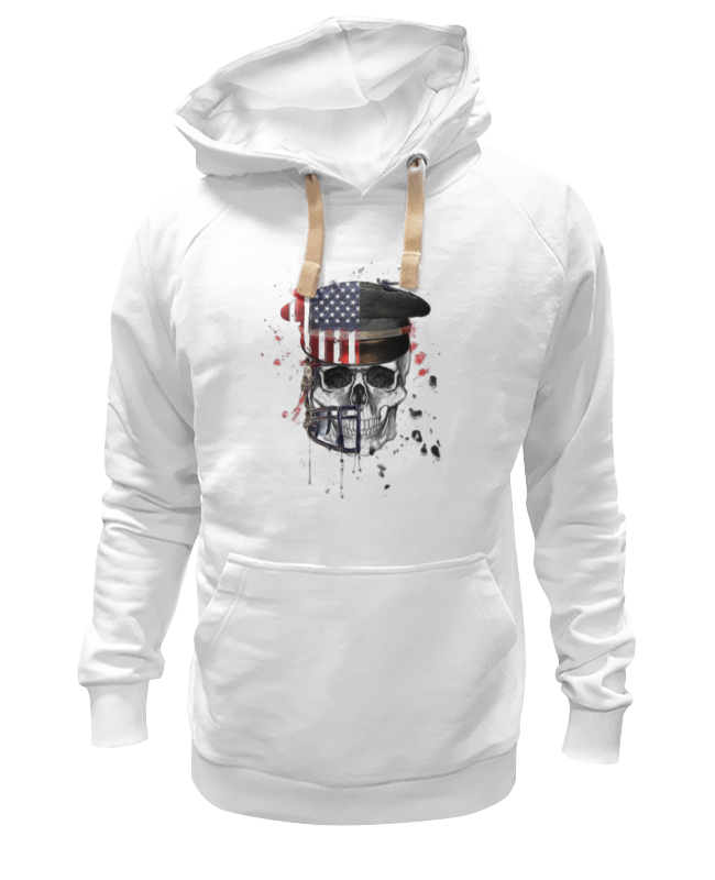 

Худи унисекс Printio Америка белое 3XL, Белый, Америка