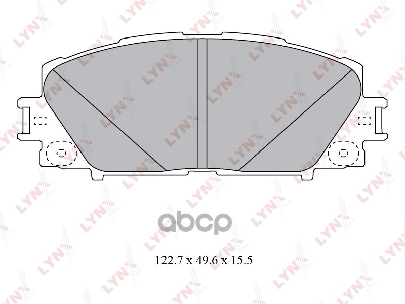 

Колодки Тормозные Дисковые | Перед Прав/Лев | Toyota Allion Ii (_T26_) 07-13 / Daihatsu Ch