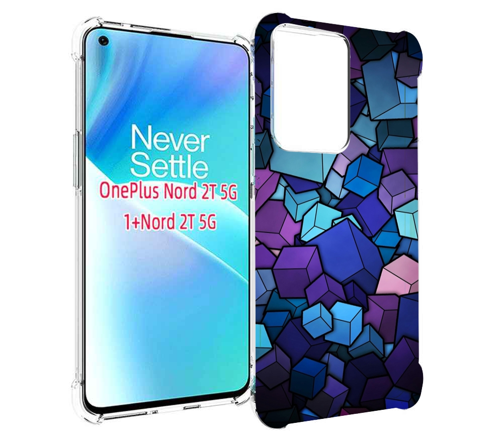 

Чехол MyPads лепестки для OnePlus Nord 2T, Прозрачный, Tocco