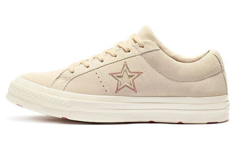 

Кеды унисекс Converse One Star Chuck Taylor OX бежевые 39.5 EU, Бежевый, One Star Chuck Taylor OX