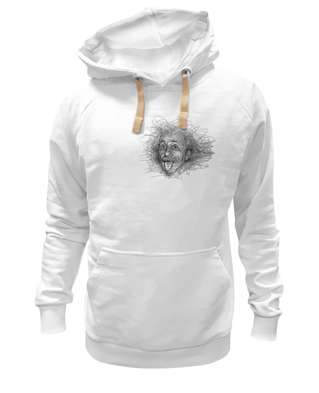 

Худи унисекс Printio Эйнштейн белое 3XL, Белый, Эйнштейн