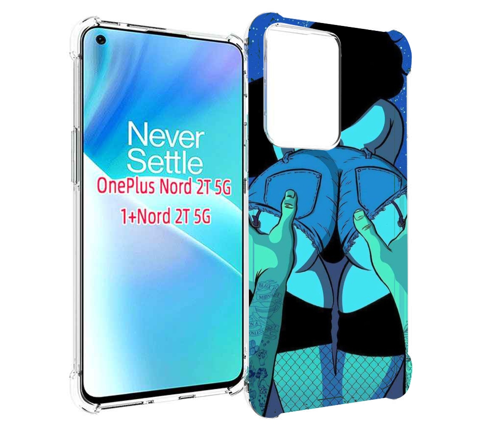 

Чехол MyPads любитель потрогать для OnePlus Nord 2T, Прозрачный, Tocco
