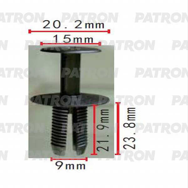 

Клипса Автомобильная PATRON P370473