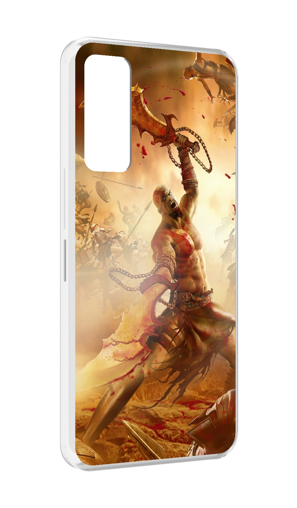 

Чехол MyPads God Of War III для TCL 30 / TCL 30 5G / TCL 30+ plus, Прозрачный, Tocco