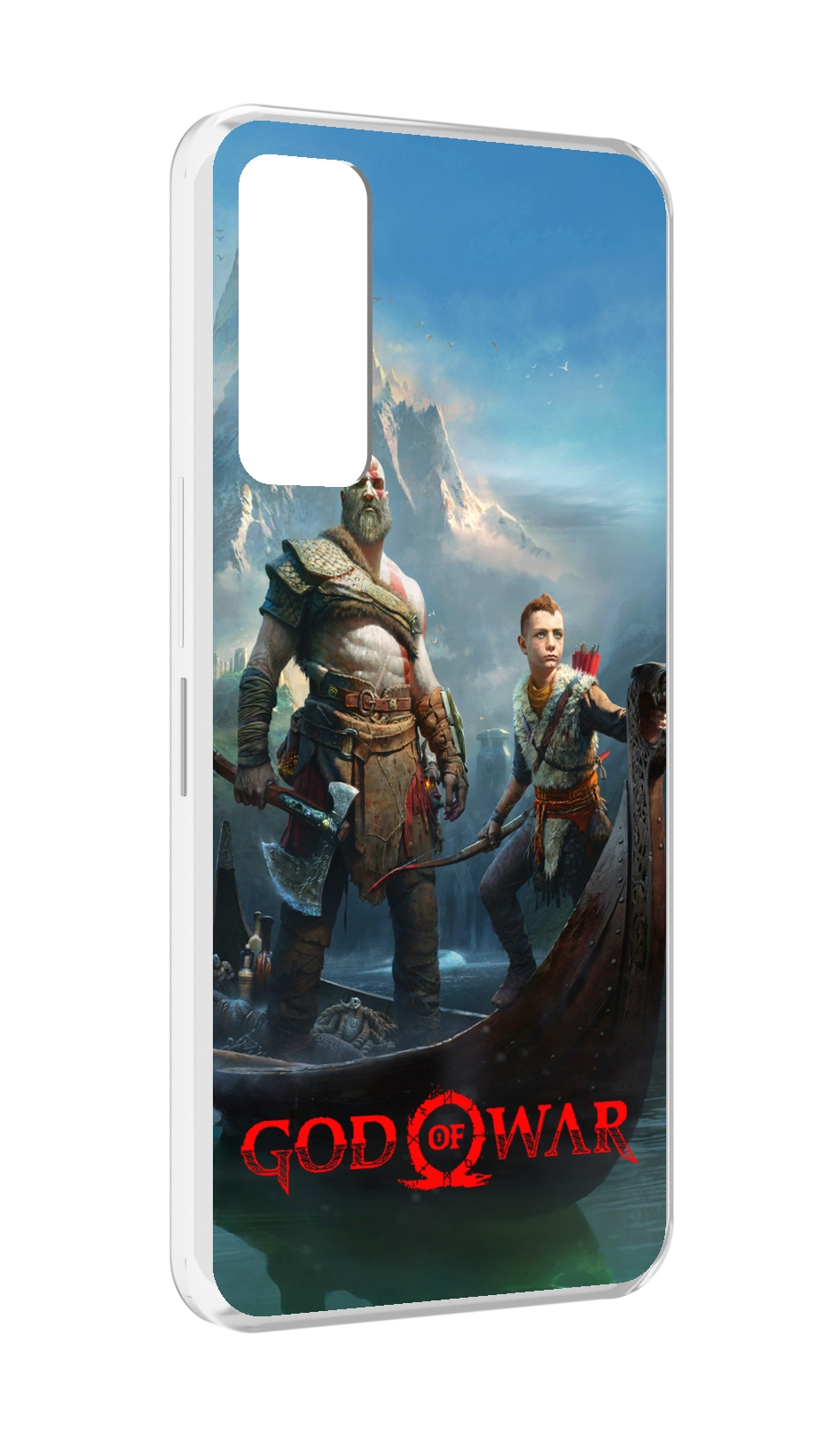 

Чехол MyPads God Of War Кратос Атрей для TCL 30 / TCL 30 5G / TCL 30+ plus, Прозрачный, Tocco