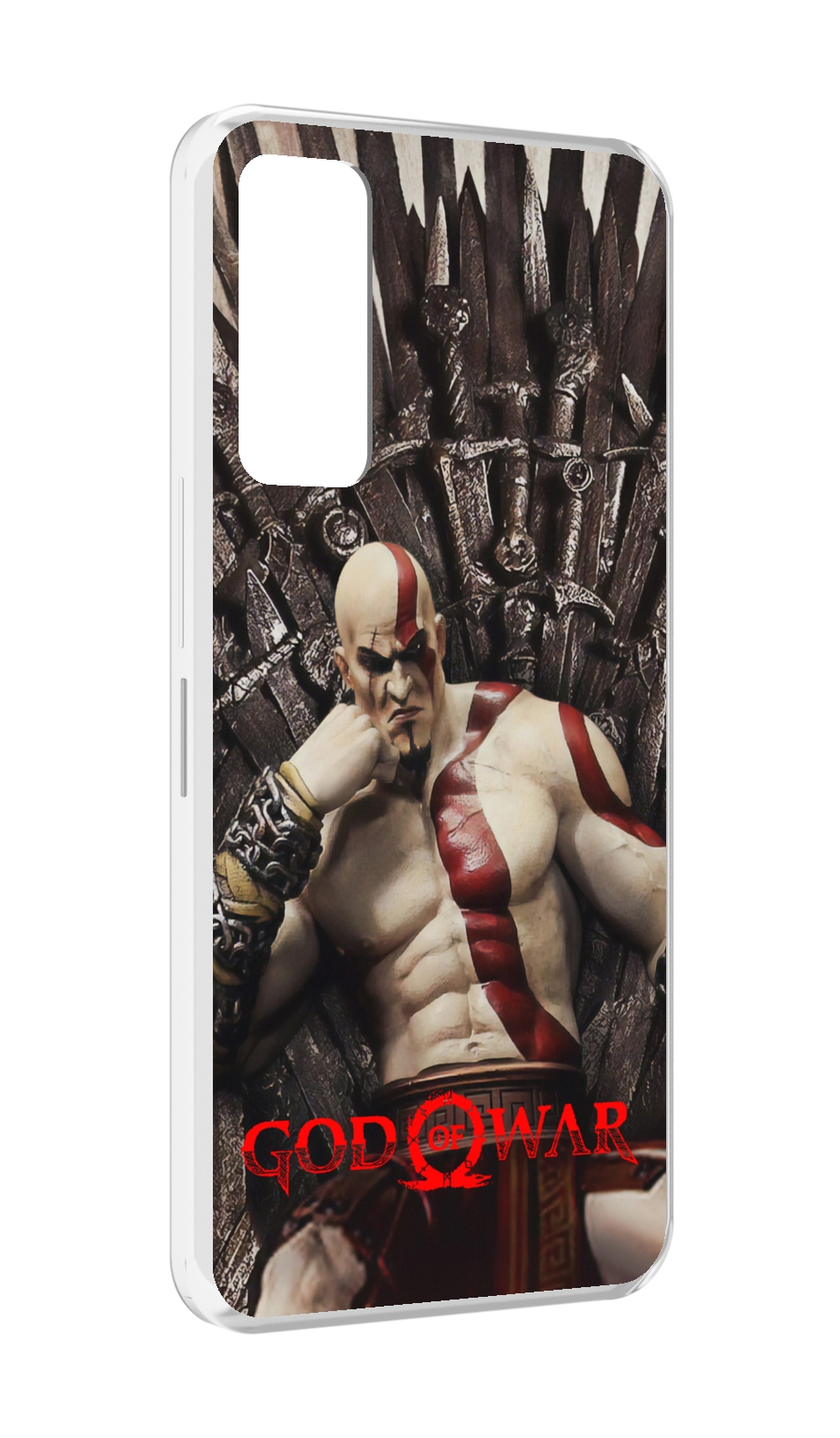 Чехол MyPads God of War Кратос для TCL 30 / TCL 30 5G / TCL 30+ plus