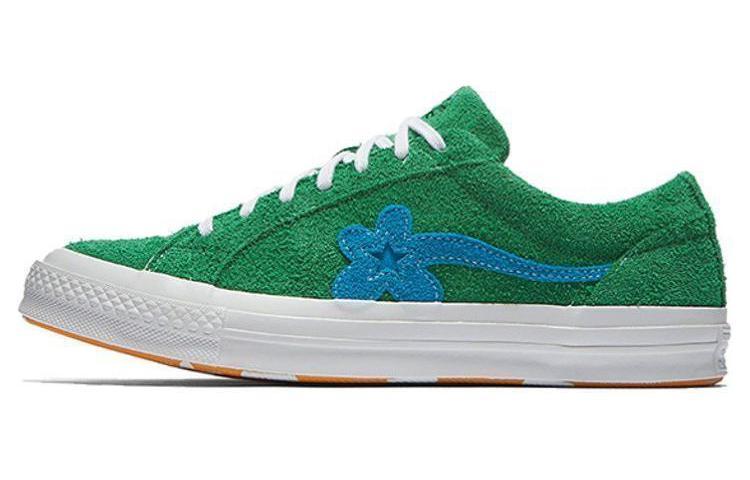 

Кеды унисекс Converse Golf Le Fleur One Star Ox jolly Green зеленые 39.5 EU, Зеленый, Golf Le Fleur x Converse One Star Ox jolly Green