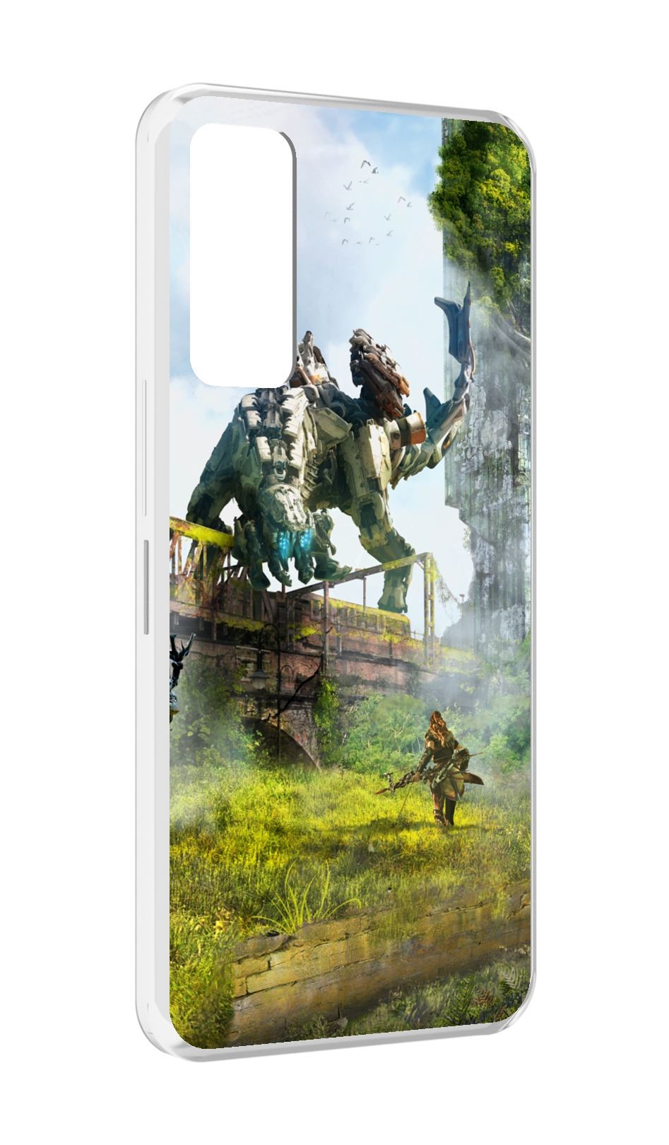

Чехол MyPads Horizon Zero Dawn для TCL 30 / TCL 30 5G / TCL 30+ plus, Прозрачный, Tocco