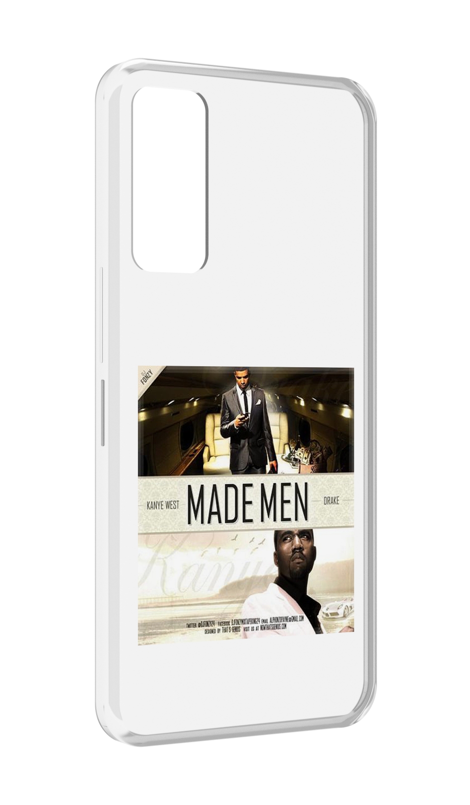 

Чехол MyPads Kanye West & Drake - Made Men для TCL 30 / TCL 30 5G / TCL 30+ plus, Прозрачный, Tocco