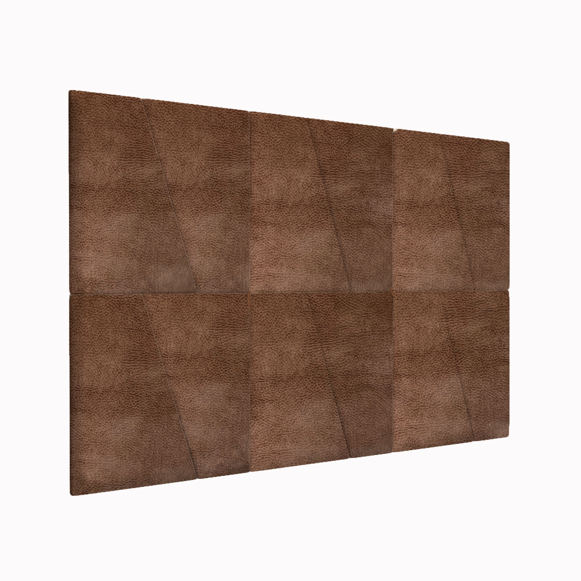 фото Мягкое изголовье кровати eco leather moka 50х50dl см 2 шт. tartilla