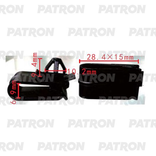 

Клипса Автомобильная PATRON P372117