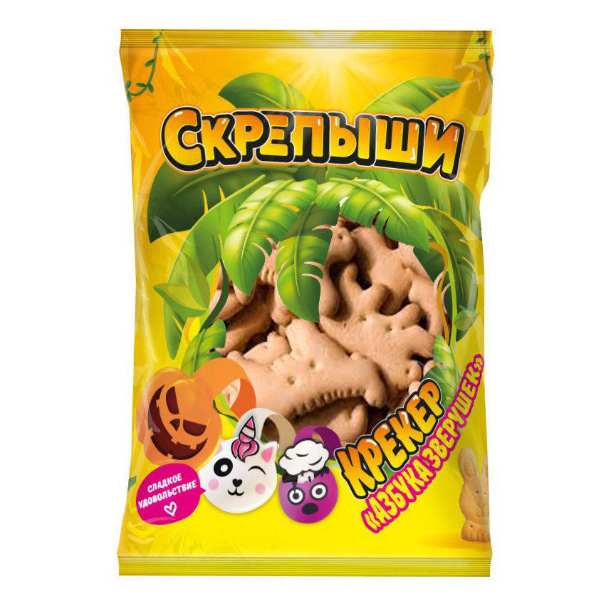 

Крекер Скрепыши Азбука зверушек 250 г