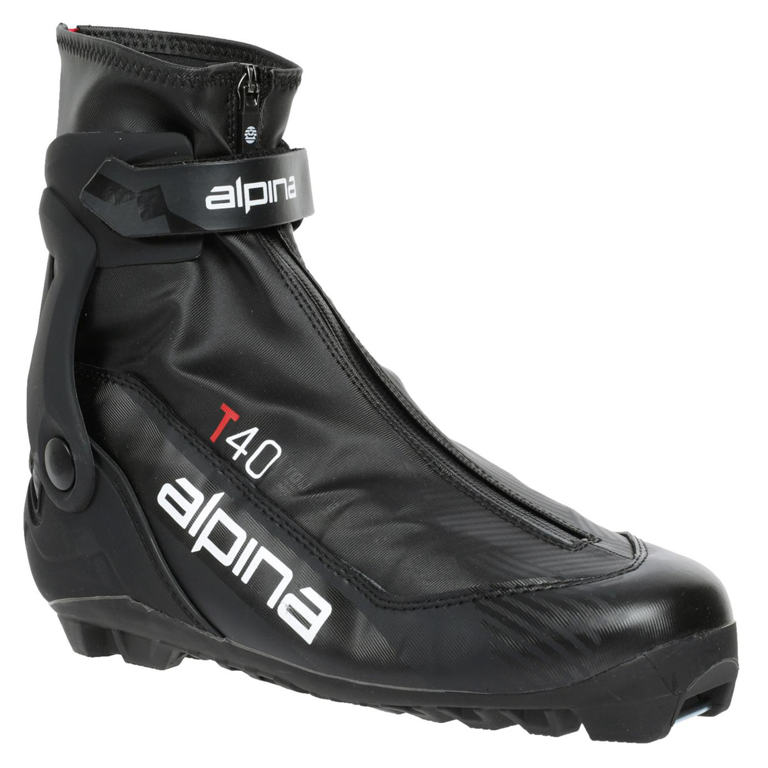 

Лыжные ботинки Alpina. T 40 BLACK/RED (EUR:38) 2022-23, Белый;черный, T 40