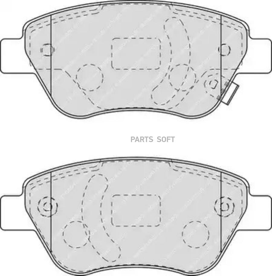 

Колодки дисковые п. opel corsa 1.0-1.4/1.3cdti 06> Fdb1920 =858 31=fo827781 [1605353]