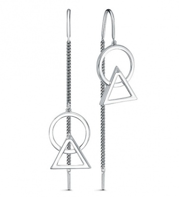

Серьги из серебра с бриллиантом Империал С2086/Ag-620, С2086/Ag-620