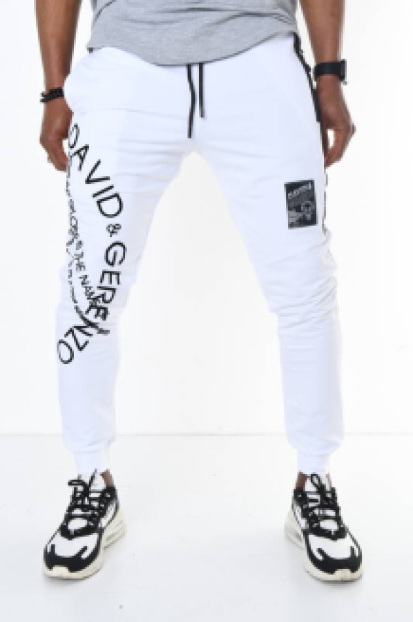 

Спортивные брюки мужские David Gerenzo 900000029986 белые L (доставка из-за рубежа), Белый, 900000029986