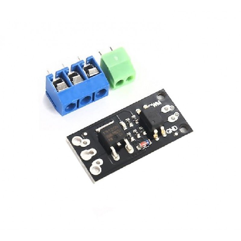 

100 штук, Модуль MOSFET транзистора FR120N (силовой ключ) с опторазвязкой