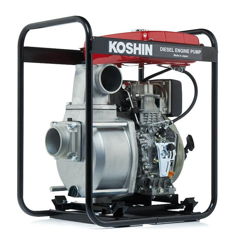 Дизельная мотопомпа для сильно-загрязненных вод Koshin STY-100D бензиновая koshin