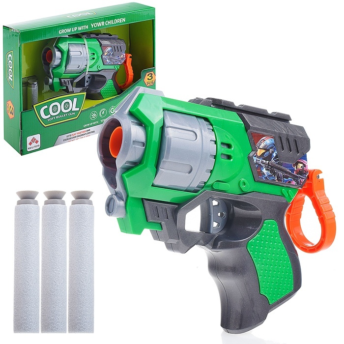 

Oubaoloon с мягкими полимерными пулями, в коробке, Разноцветный, с мягкими полимерными пулями, в коробке