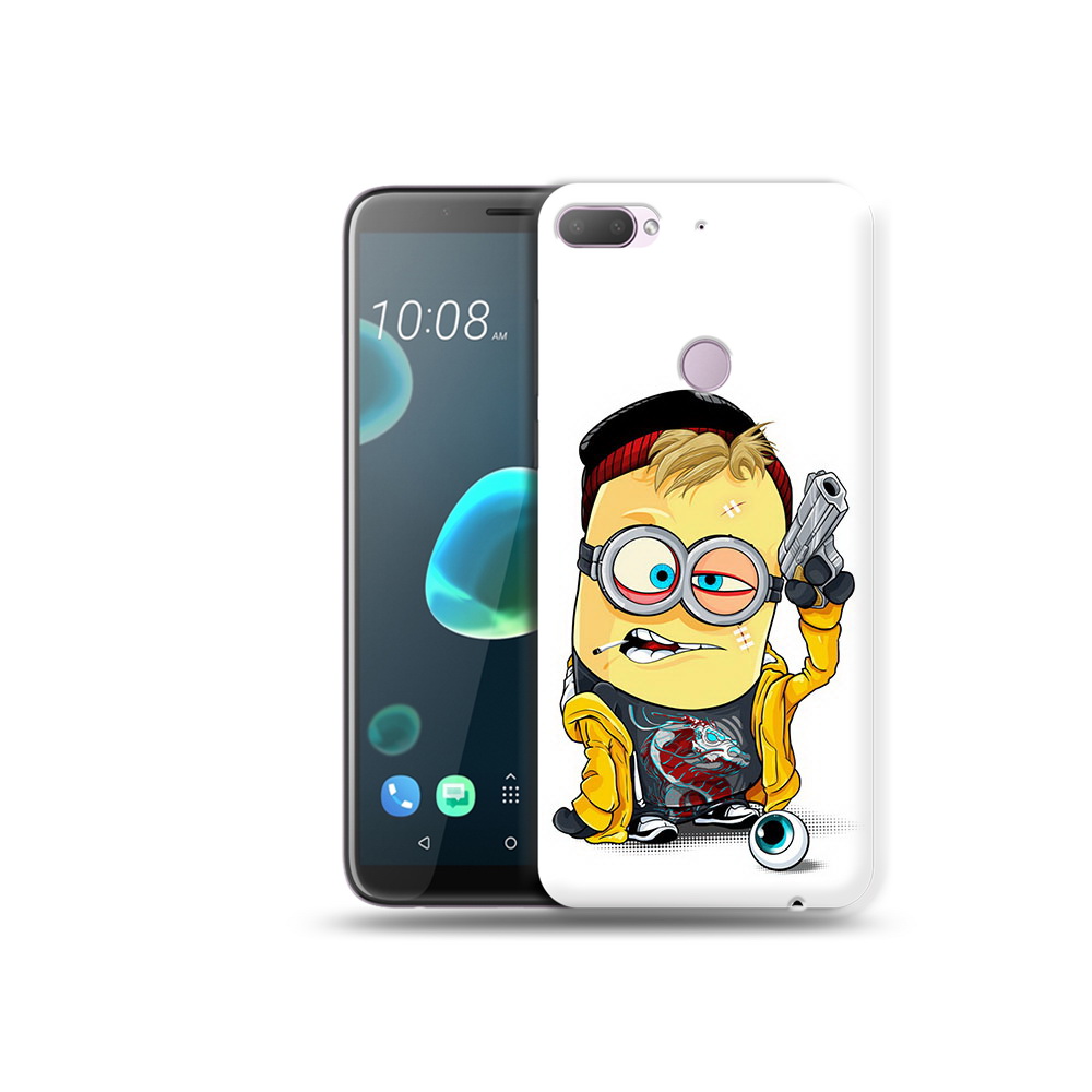 

Чехол MyPads Tocco для HTC Desire 12 Plus миньон бандит, Прозрачный, Tocco