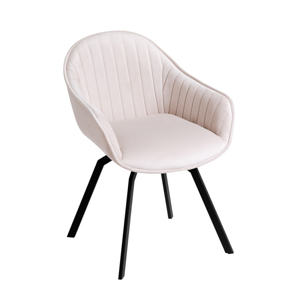 Стул СтолБери Тико кремовый/черная шагрень