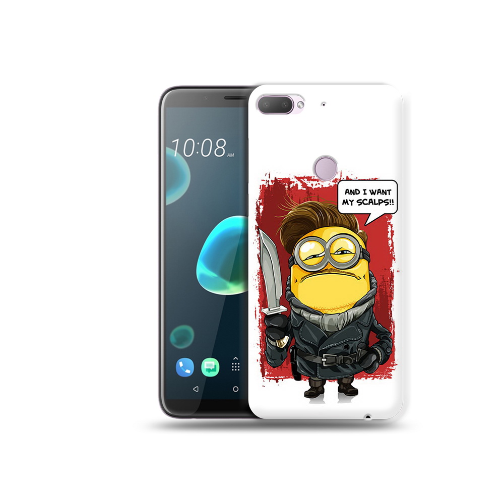 

Чехол MyPads Tocco для HTC Desire 12 Plus миньон убийца, Прозрачный, Tocco