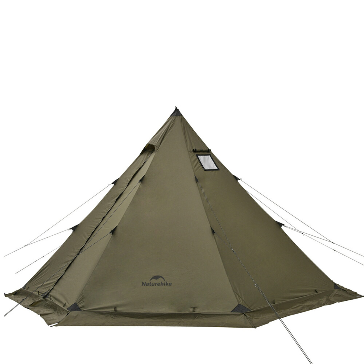 

Палатка Naturehike Pasture Fire Octagonal Pyramid Tent Brown Green (б/р), Коричневый, Pasture fire octagonal pyramid tent