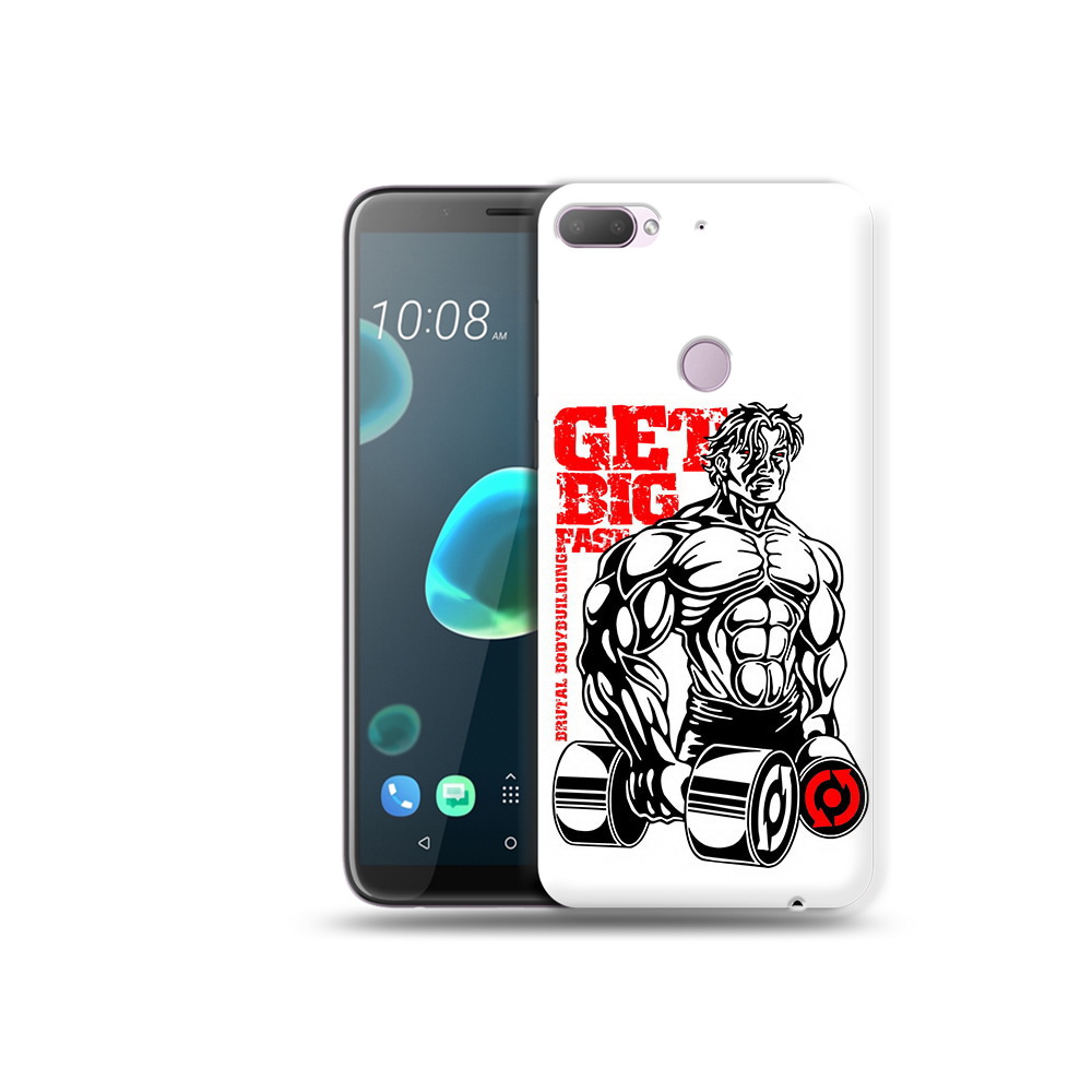 

Чехол MyPads Tocco для HTC Desire 12 Plus накаченное тело, Прозрачный, Tocco