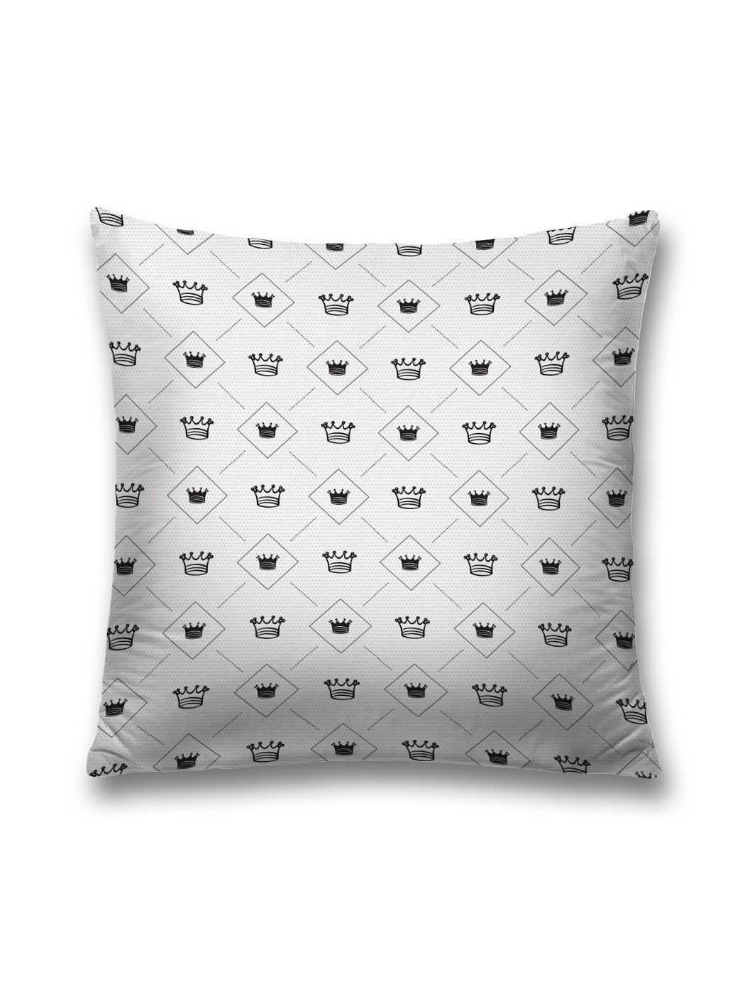 

Наволочка декоративная JoyArty "Разновидность сердец" на молнии, 45x45 см, Белый