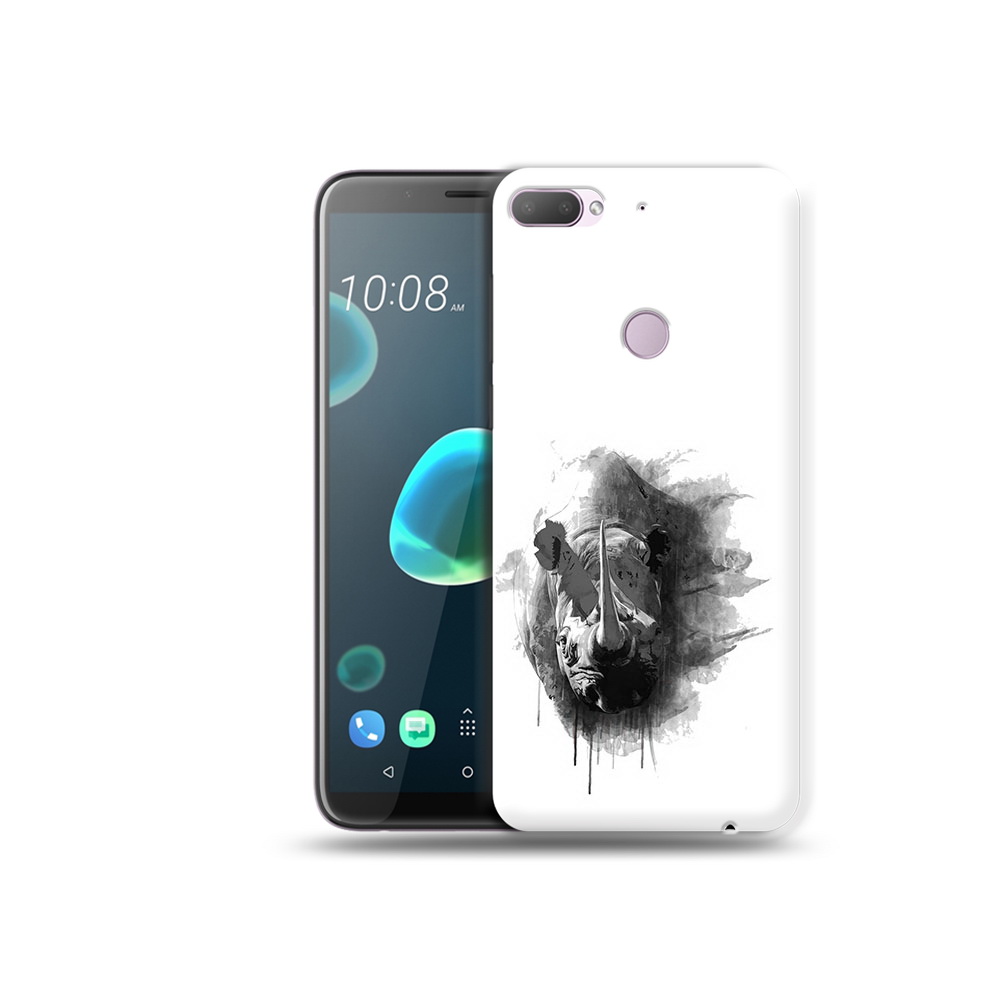 Чехол MyPads Tocco для HTC Desire 12 Plus носорог
