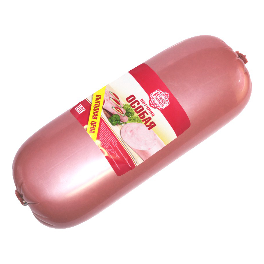 

Ветчина вареная Русские колбасы Особая из курицы батон