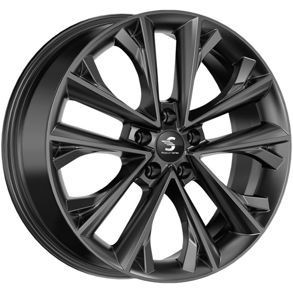 

КиК Серия Premium КР012 (18 EXEED TXL) R18x7 5x108 ET36 CB65.1 Fury black, КР012 18 EXEED TXL