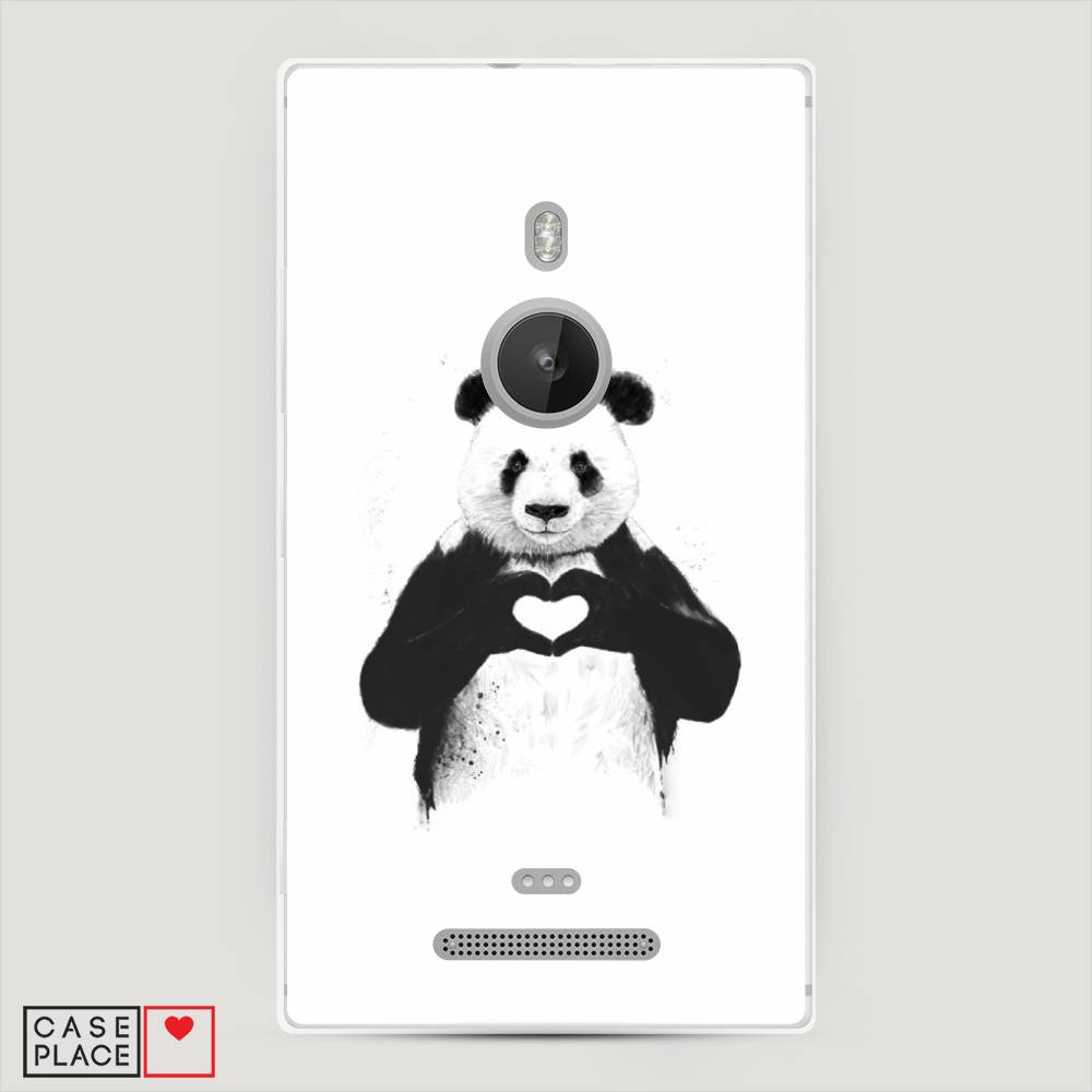 

Чехол Awog "Панда love" для Lumia 925