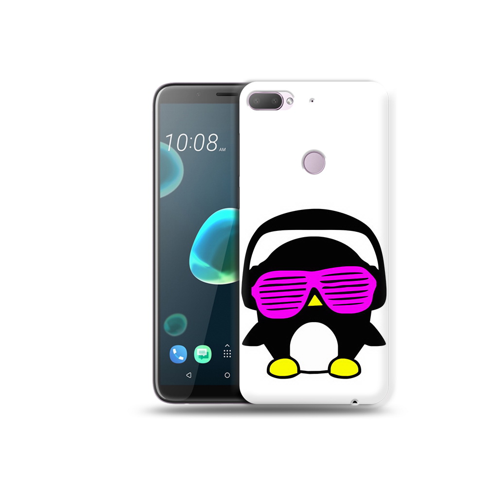 

Чехол MyPads Tocco для HTC Desire 12 Plus пингвин, Прозрачный, Tocco