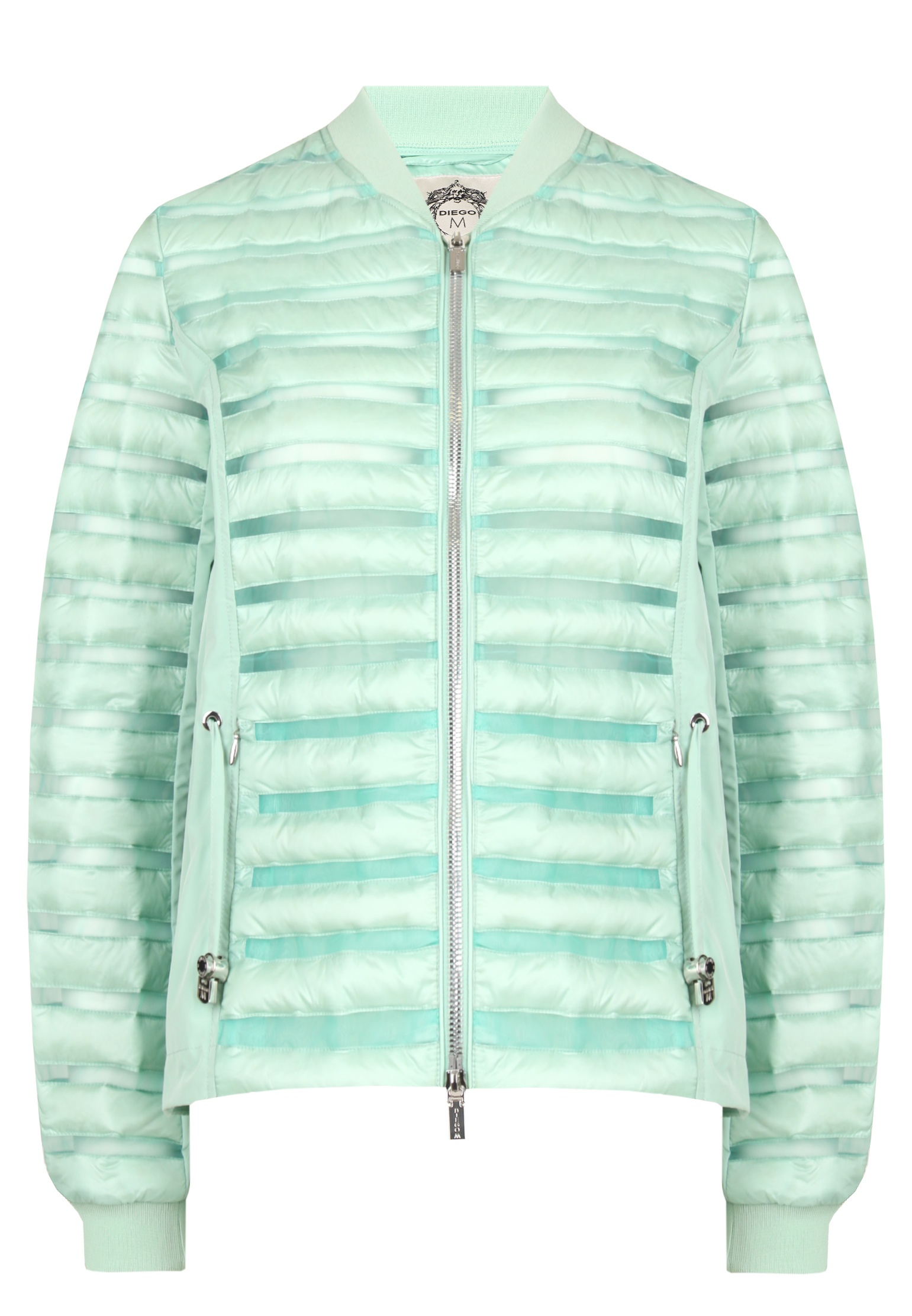 Куртка женская Diego M 138362 голубая 42 IT