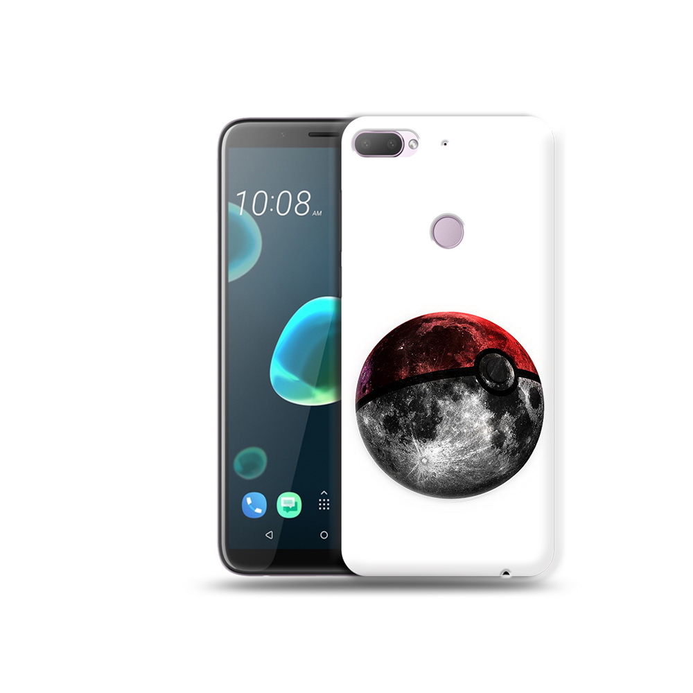 

Чехол MyPads Tocco для HTC Desire 12 Plus планета покебол, Прозрачный, Tocco