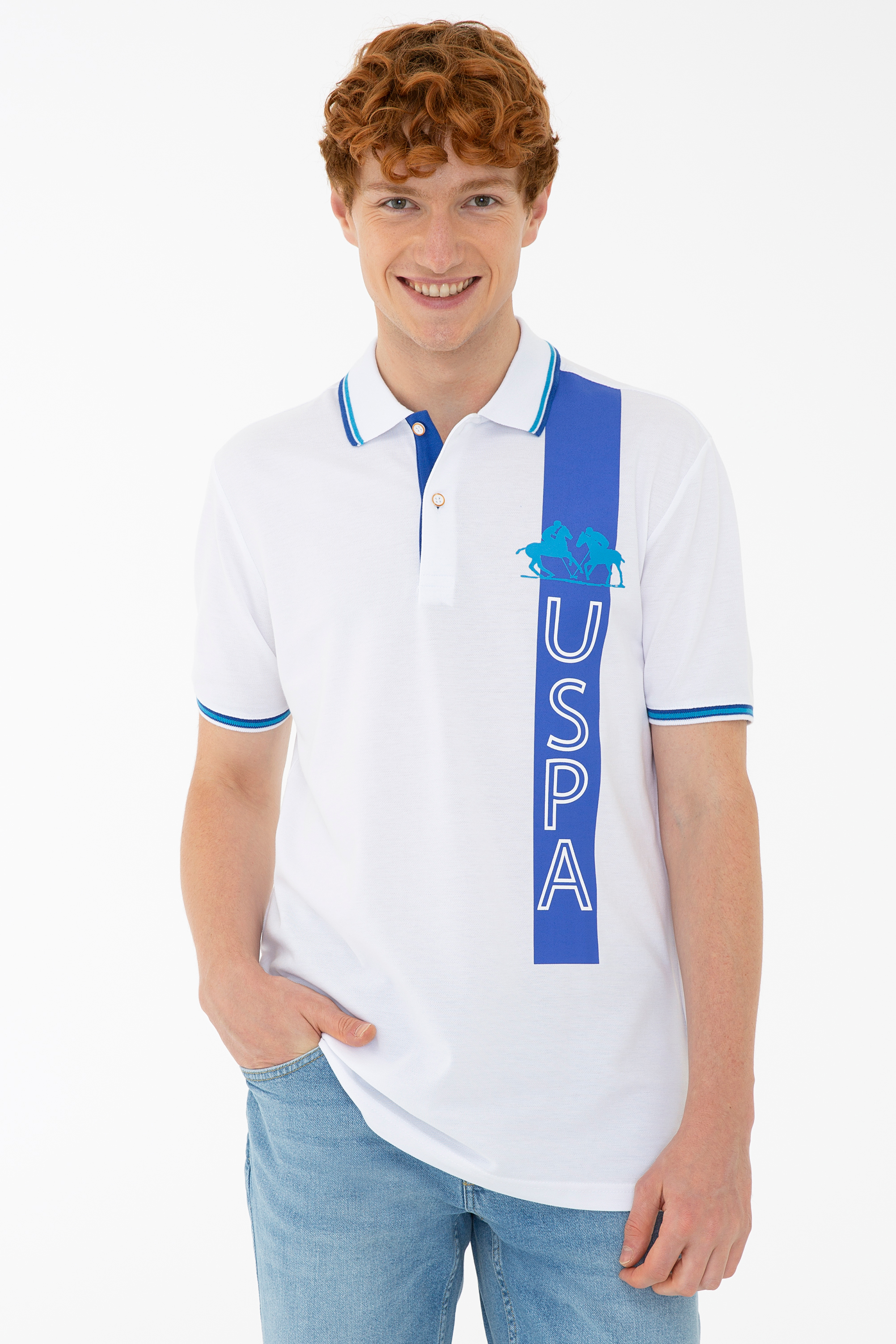

Футболка мужская U.S. POLO Assn. G081GL0110HARRY белая M, Белый, G081GL0110HARRY