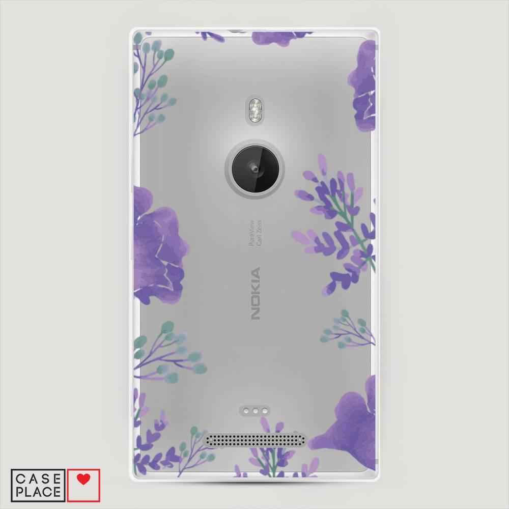 

Чехол Awog "Сиреневая цветочная рамка" для Lumia 925