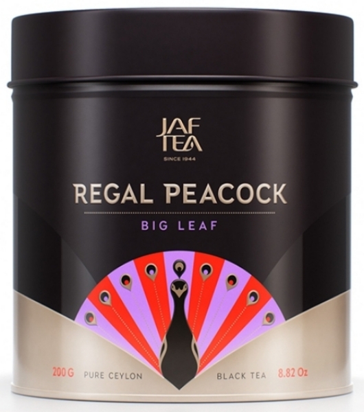 Чай чёрный JAF TEA Regal Peacock листовой, сорт OPA, 200 г