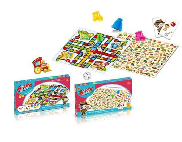 

Настольная игра 2в1 Поезд Детектив