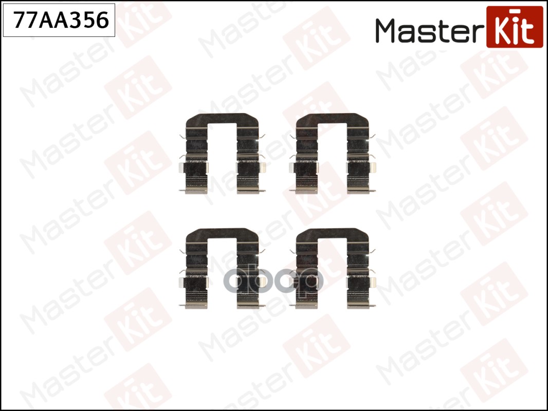 

Комплект Установочный Тормозных Колодок Kia Carnival 05- MasterKit 77AA356
